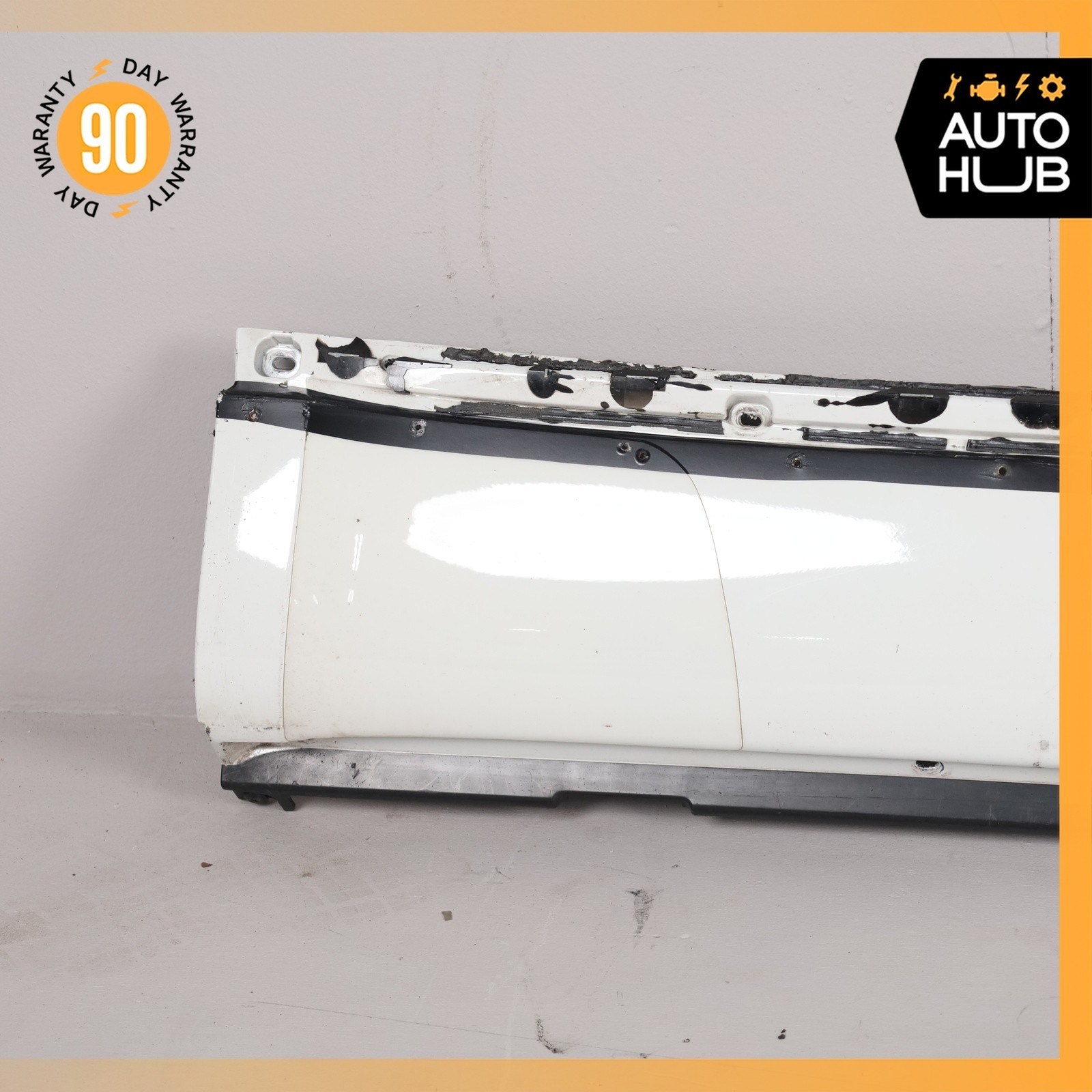 12-18 Bentley Continental GTC Convertible Right Passenger Side Skirt White OEM
