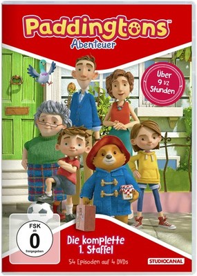 Paddingtons Abenteuer / Die komplette 1. Staffel/4 DVDs (DVD) Harloff Marek Pape