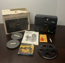 Vintage Keystone Zoom Movie Projector 2500 With Movies  Accessories - Read