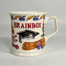 Past Times Brainbox Mug Fine Bone China Tankard Vintage