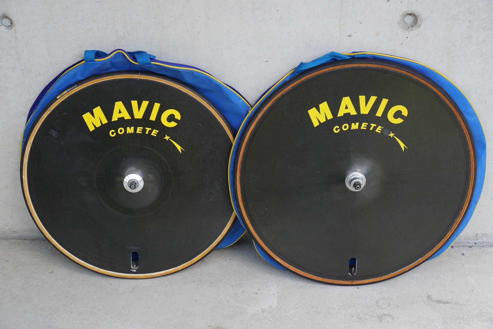 VGC Mavic Comete Vintage Time Trial Disc Wheel Set  28" 26"  700c 650c