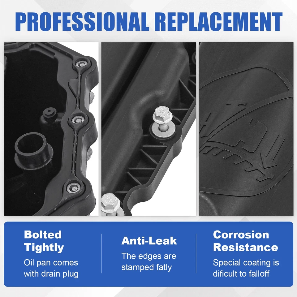 53022343AL Engine Oil Pan for 2011-2015 Jeep Grand Cherokee Dodge Durango 5.7L - Image 4 of 4