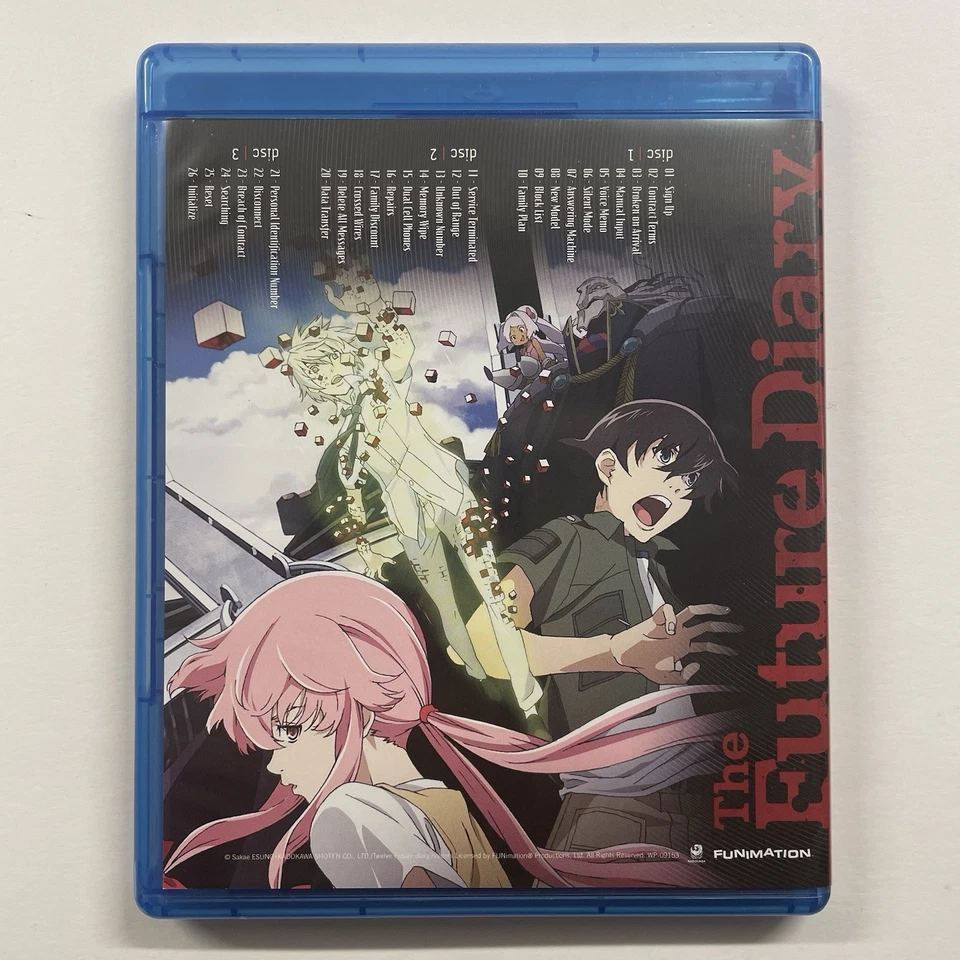 The Future Diary - The Complete Series Blu-ray 2015 Funimation W/ Slipcover - Image 4 of 4