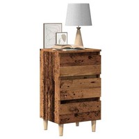 Nachttisch Altholz-Optik 40X35X69 Cm Holzwerkstoff