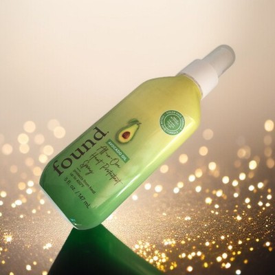 Found Avocado Oil All-in-One Heat Protectant Spray, protects from heat - 5 fl oz