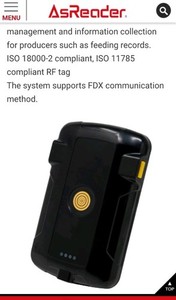 AsReader ASR L70D UHF RFID Reader/Writer Dock for cow 