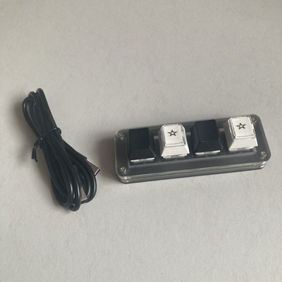 4Key Programmable Macropad For Office Efficiency Customizable Shortcut Keyboards