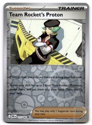 Team Rocket's Proton 177/182 Destined Rivals Reverse Holo