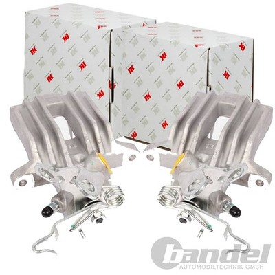 2X NK BREMSSATTEL HINTEN LINKS RECHTS PASSEND FÜR AUDI A3 SEAT ALTEA XL LEON 1P