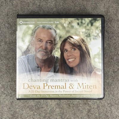 21 Day Mantra Meditation Journey Chanting Mantras W Deva Premal & Miten 5 CD Set