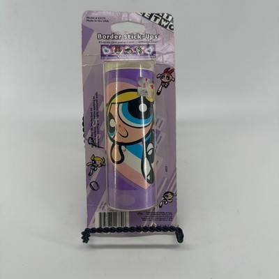 Vintage 2000 Powerpuff Girls Border Stick-Ups Wall Decal Priss Prints 42379 15ft