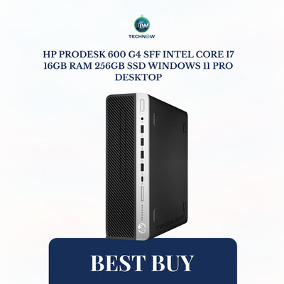 HP ProDesk 600 G4 SFF Intel Core i7 16GB RAM 256GB SSD WINDOWS 11 Pro DESKTOP