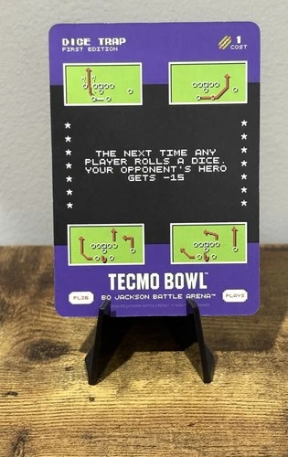 2026 Bo Jackson Battle Arena Tecmo Bowl Play #PL26 Dice Trap
