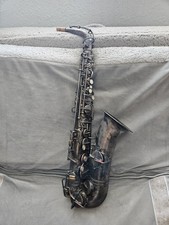 Beautiful Antique Frank Holton Saxophone Elkhorn Wisconsin Eb Good Condition