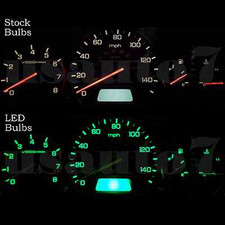 Dash Instrument Cluster Gauge Bright Green Led Light Kit Fits 98-02 Honda Accord