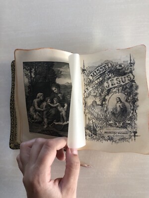 altes Messbuch aus dem Leben Jesu - DALPAYRAT-DEPELLET EDITEURS - Paris Llimoges