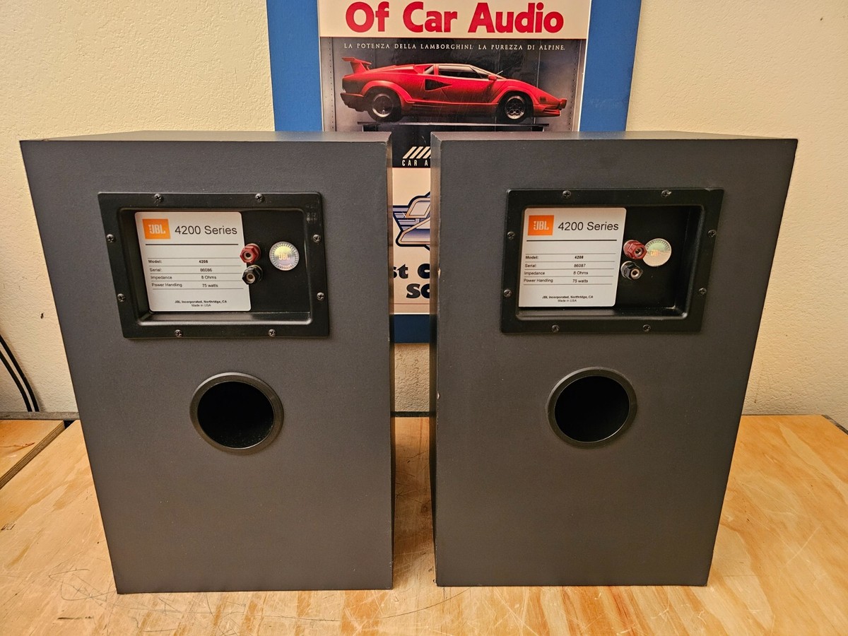 JBL Monitor 4208 スタジオモニター JBL 4208 Professional Studio Reference Monitors 8 Ohms 75
