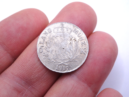 Bayern 6 Kreuzer 1815 Maximilian I. Joseph 1806-1825 schön-sehr schön - Bild 2 von 2