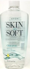 NEW SEALED AVON SKIN-SO-SOFT Bath Oil 16.9 Fl Oz Original Scent