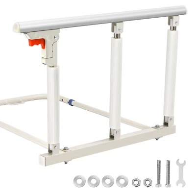 AOMDOM 70x45cm Bettgeländer Faltbare Aufstehhilfe Bettgriff Bettgitter Seitengitter ält