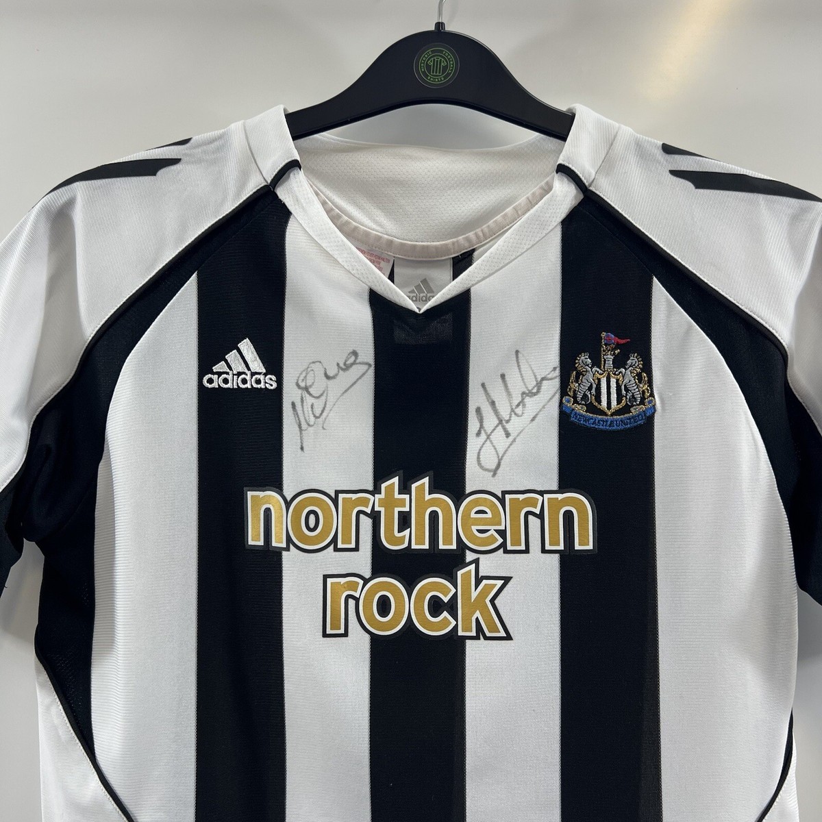 Newcastle United Signed Home Football Shirt 2005/07 Large Boys