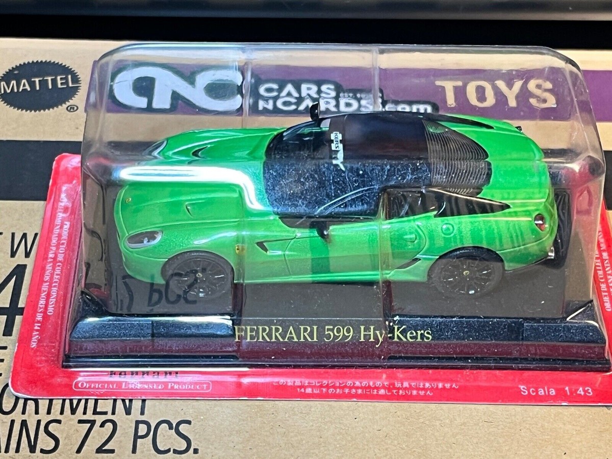 Ferrari Collection F1 Ferrari 599 Hy-Kers Green 1/43 Diecast | eBay