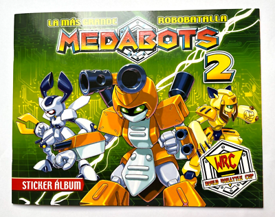 ALBUM MEDABOTS 2 Navarrete Reedition - Full Set 238/238 + 48