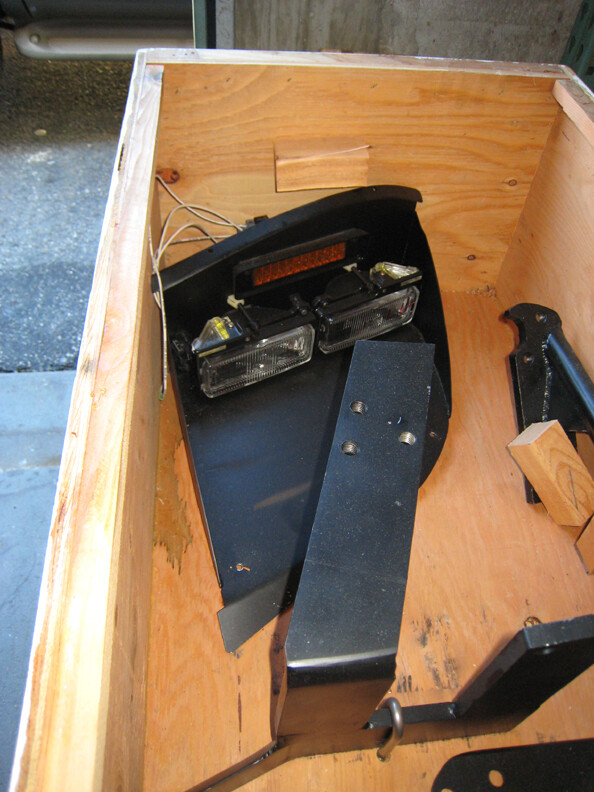 Ameritech McLaren F1 modification federalization Bumper Kit for the McLaren F1
