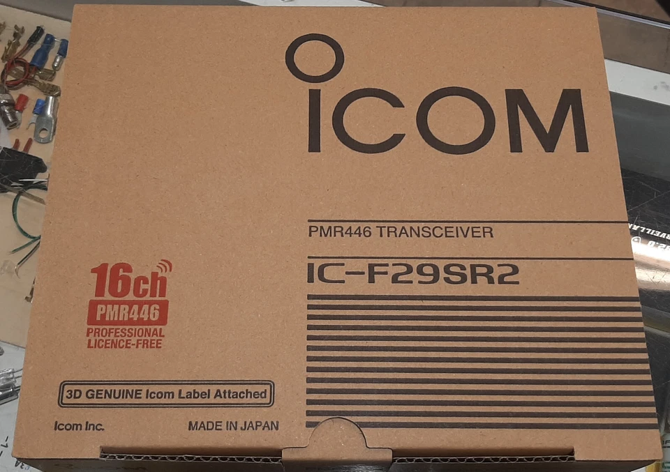 ICOM IC F29 SR2 Radio "da lavoro" PMR446 ideale per cantiere - Immagine 3 di 4