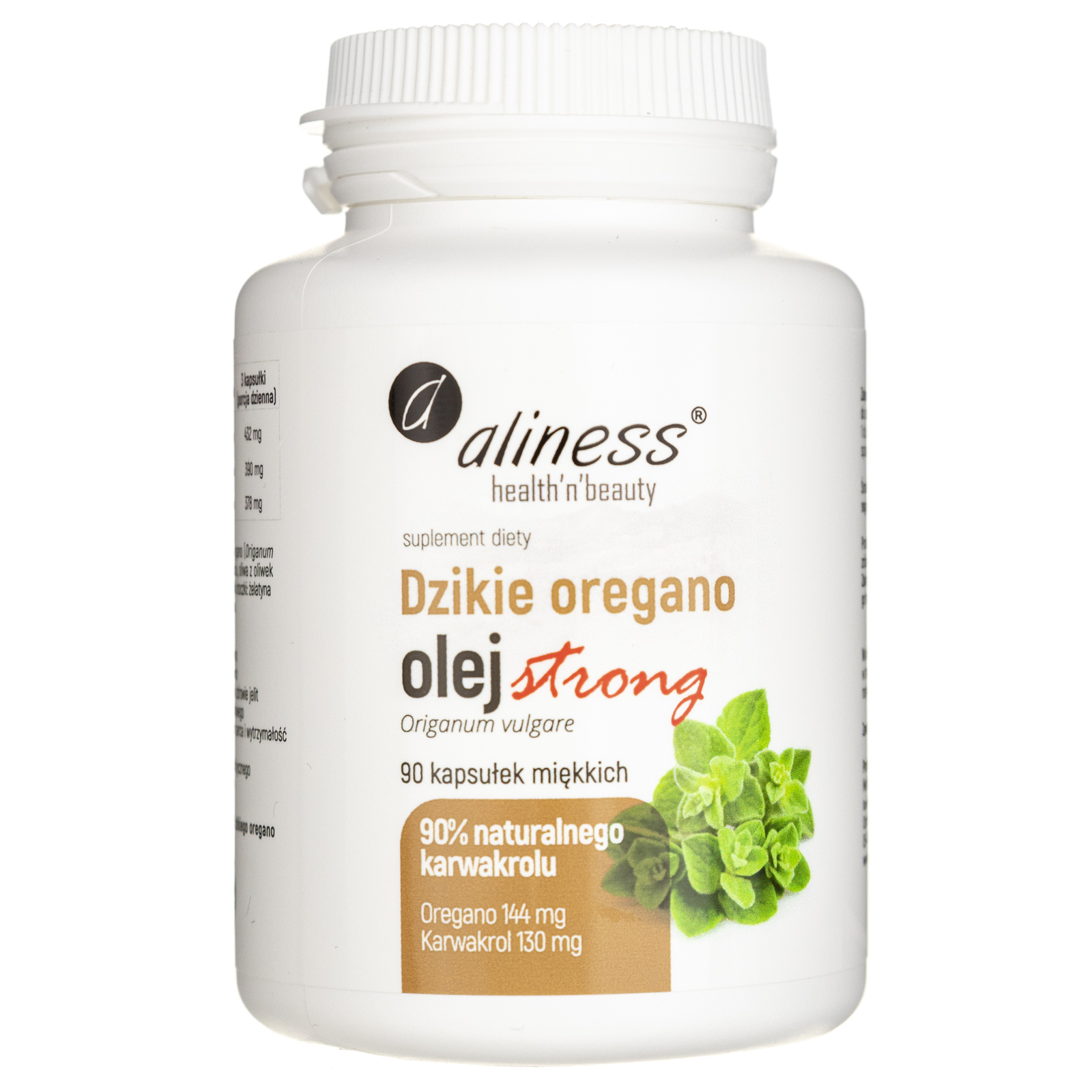 Aliness Wild Oregano Oil 100% 90 Kapseln