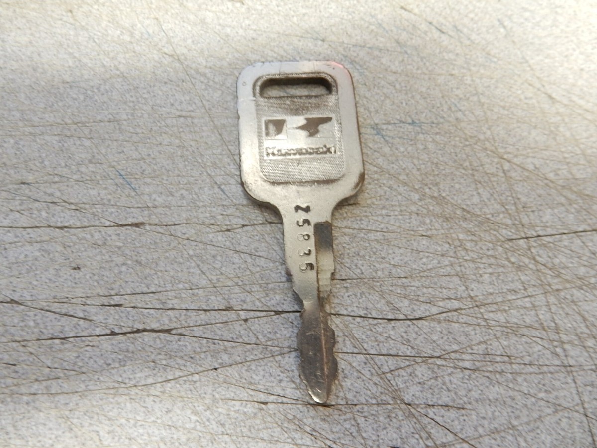 Vintage Kawasaki OEM Factory Pre Cut Motorcycle Key # Z5836 | eBay