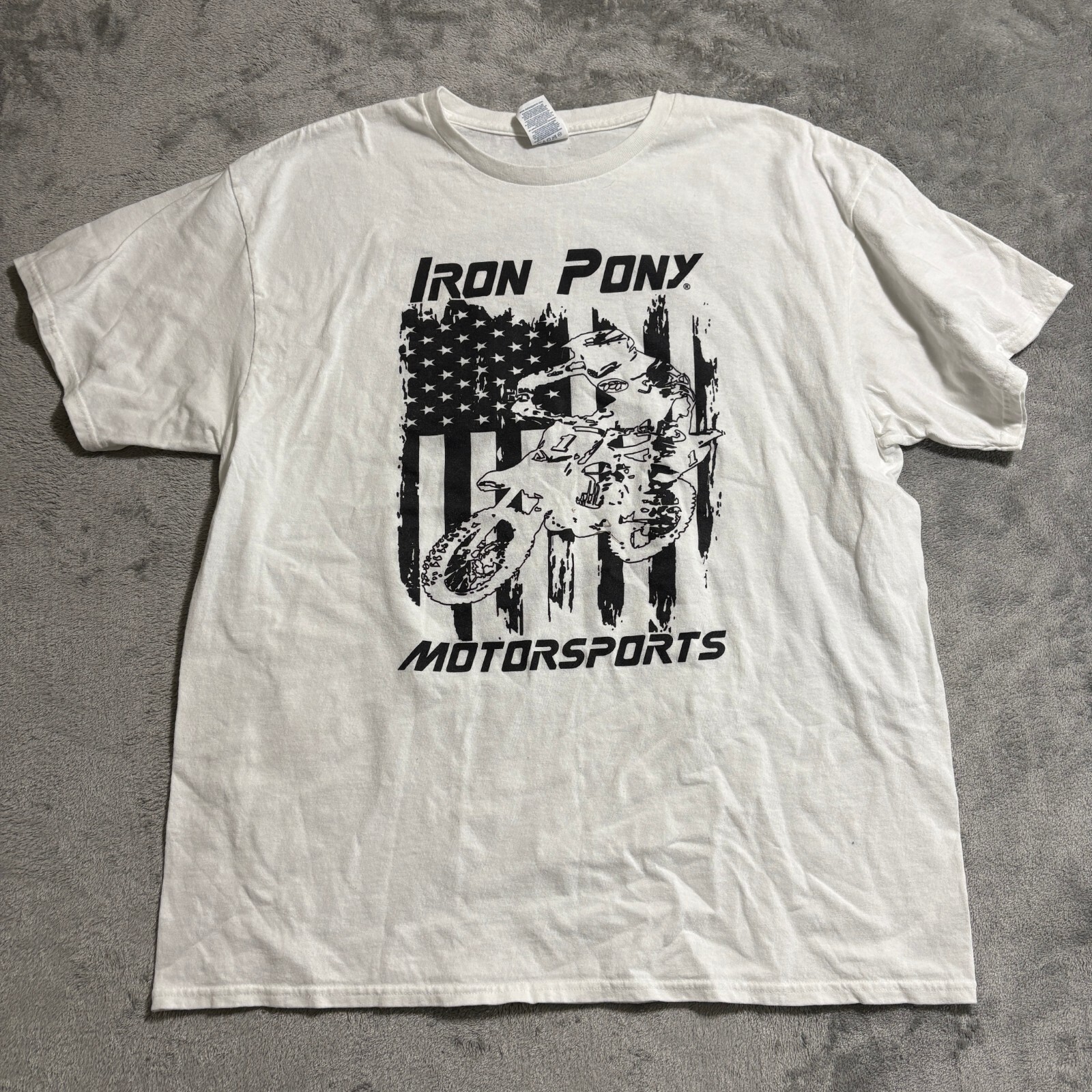 T shirt vintage Iron Pony Motorsports XL