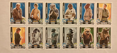 Topps, Force Attax, Star Wars The Complete Saga 2014, Karten aussuchen
