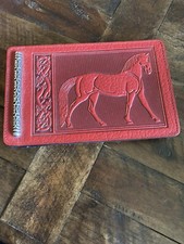 Red Leather Photo Book