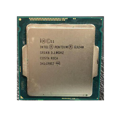 Intel G3240 Socket Intel Pentium G3240 Dual-Core CPU Processor SR1K6