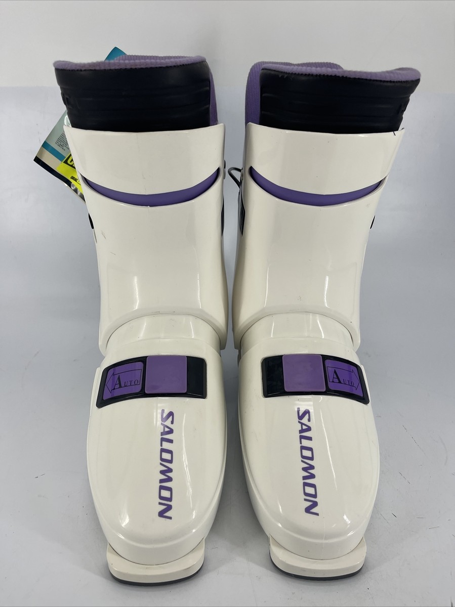 Salomon Vintage Sx42 HTC Ski Boots Rear Entry Size 340-345 Salomon Vintage Sx42 HTC Ski Boots Rear Entry Size 340-345