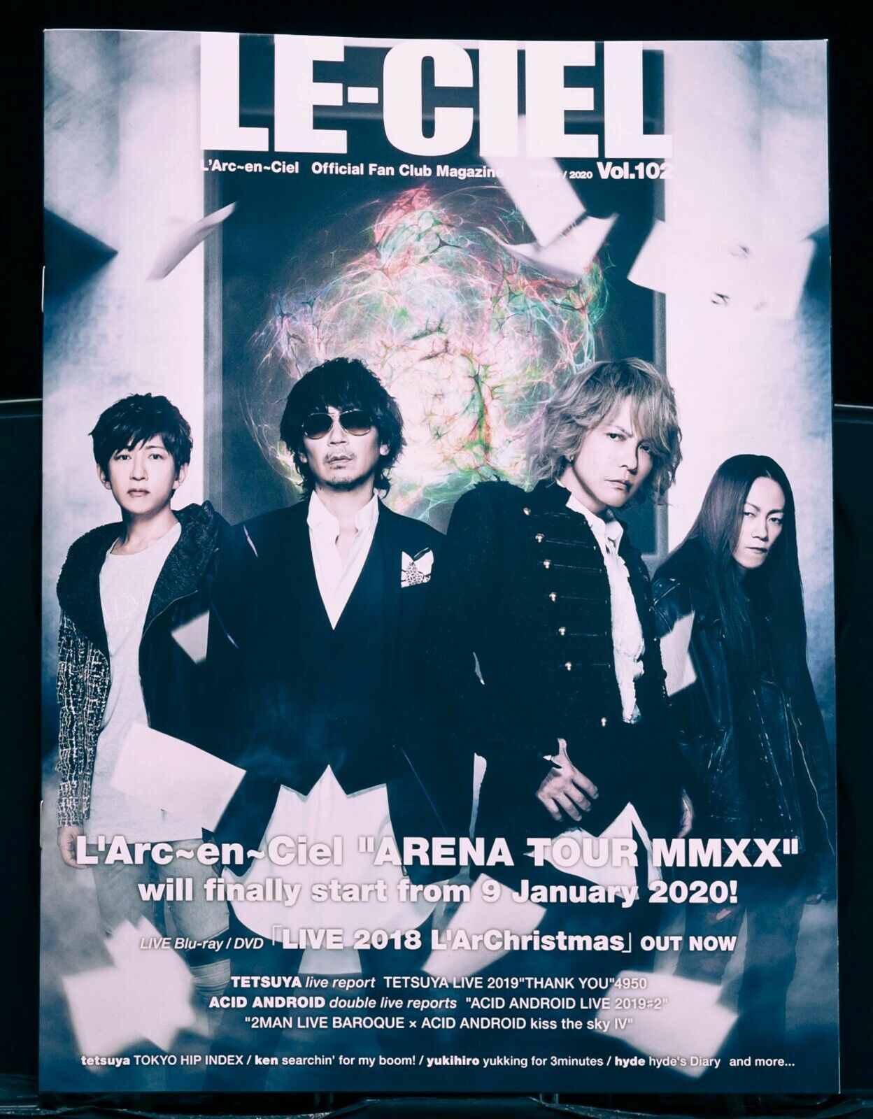 L'Arc~en~Ciel LE-CIEL 2019 Vol.102 Japan Fan Club Book hyde