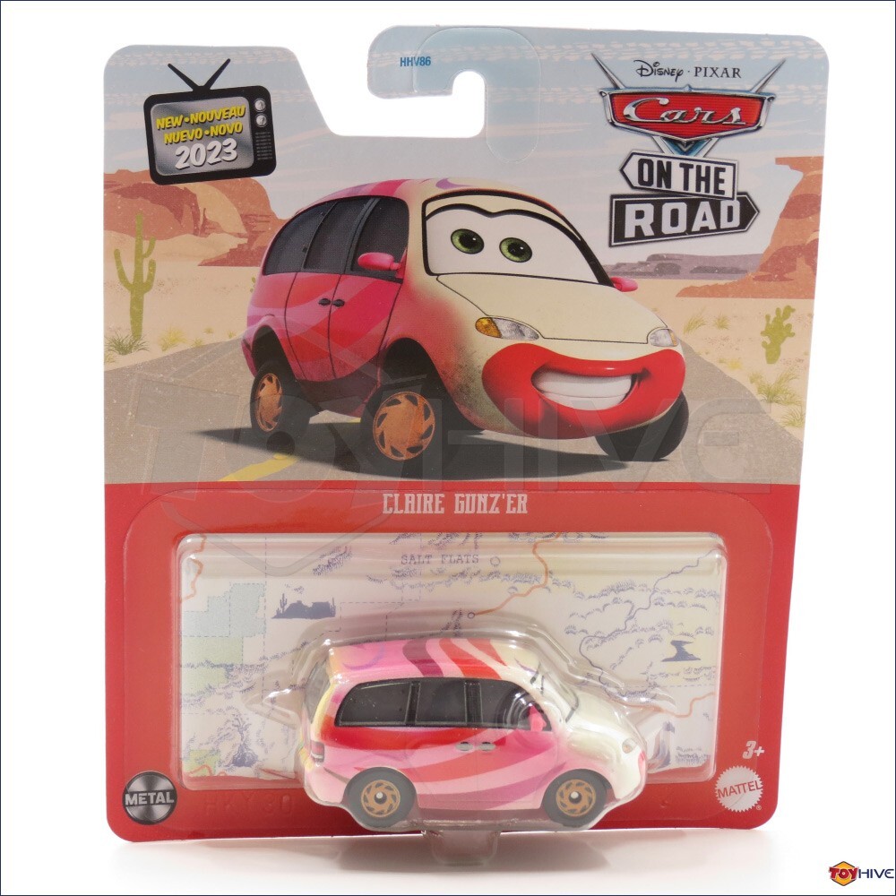 Disney Pixar Cars On the Road Claire Gunz'er Metal series