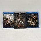 3 Hobbit Films 🔵RAY -5 Armies Extended, Desolation of Smaug, Unexpected Journey