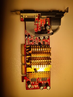 MSI GeForce FX5200-T128 Grafikkarte, AGP 8x, TV-Out, D-SUB