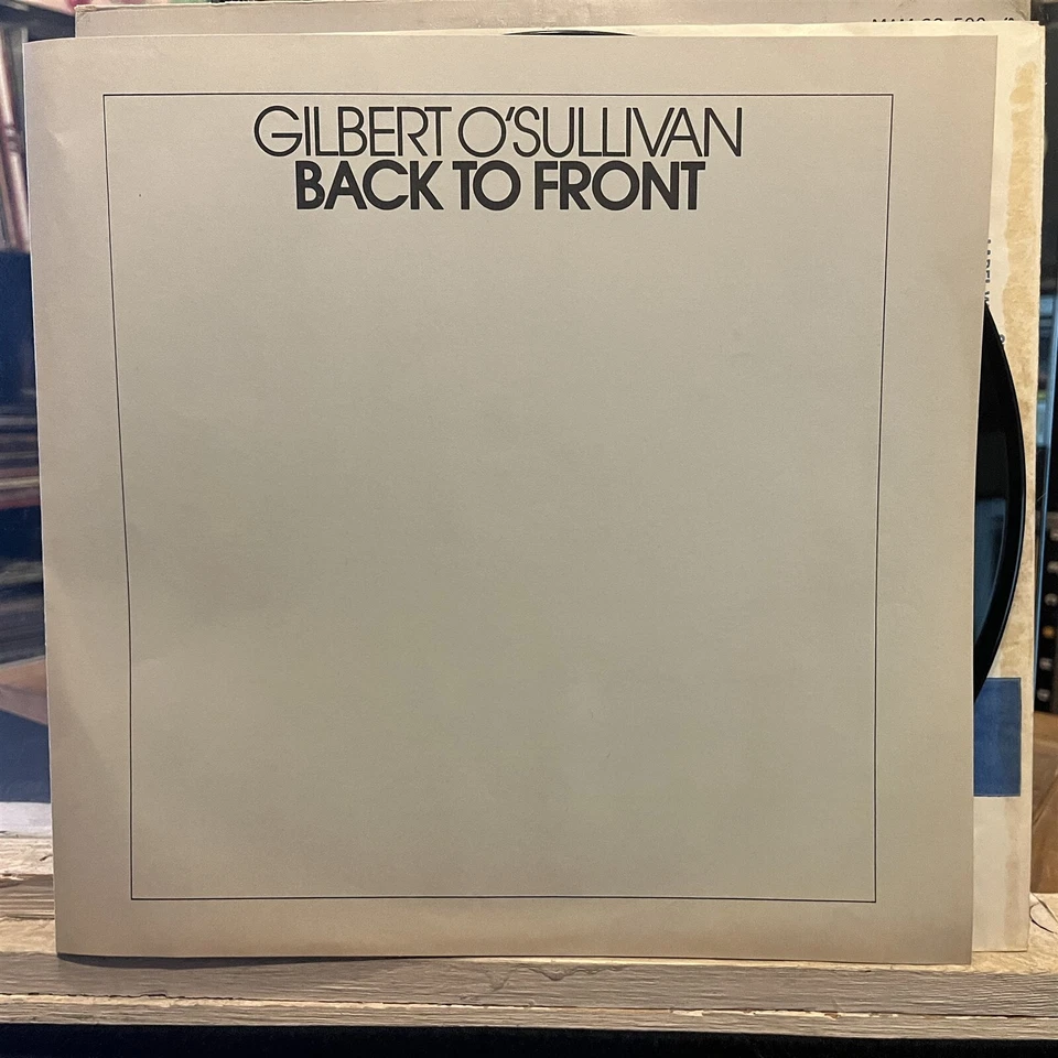 [ROCK/POP]~EXC LP~GILBERT O'SULLIVAN~Back To Front~[1972~MAM]~UK Import - Image 3 of 4