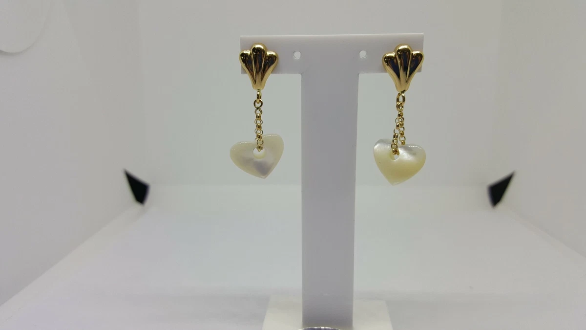 Orecchini Cuore Aperto In Argento Sterling 925 - Rotondo Con Chiusura A Farfallina - Confezione Regalo