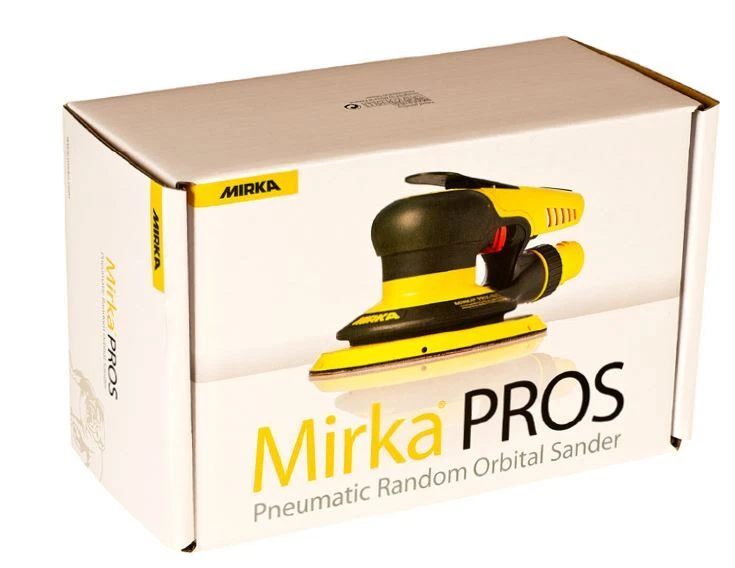 Mirka Pros 650CV 150MM 5.0 Hub Compressed Air Orbital 8995650111 IN Cardboard - Image 4 of 4