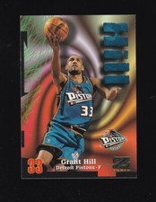 1997-98 Skybox Z-Force Grant Hill #33 Detroit Pistons