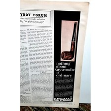 1968 Kaywoodie Pipes Vintage Print Ad Origina...
