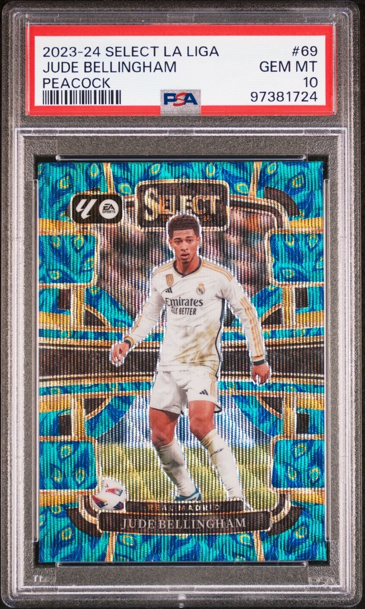 2023-24 Select La Liga #69 Jude Bellingham - Peacock (SSP) PSA 10