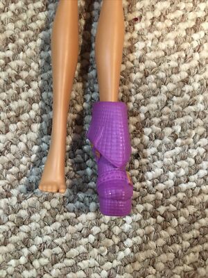 Monster High CLAWDEEN Purple Boots Doll Shoes Little Dead Riding Wolf LEFT ONLY