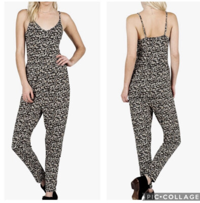 Volcom Heavy Petal Jumpsuit Sz L