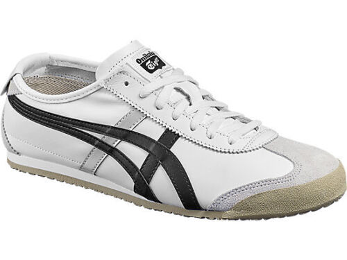 ONITSUKA TIGER DL408.0190 MEXICO 66 Mn's (M) White/Black Leather 