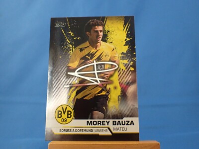 Mateu Morey Bauza Topps BVB Team Set 2021 Black /99 Soccer